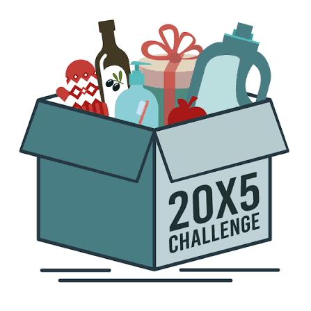 20x5 challenge, wie gun jij een mooie kerst